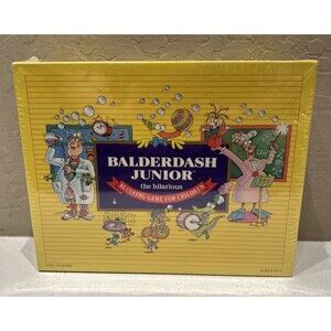 Balderdash Jr Hilarious Bluffing Board Game Family Fun Vintage NEW Sealed